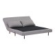 HOUSE NORDIC Marlow 2-seters sovesofa - gr polyester og naturlig tre