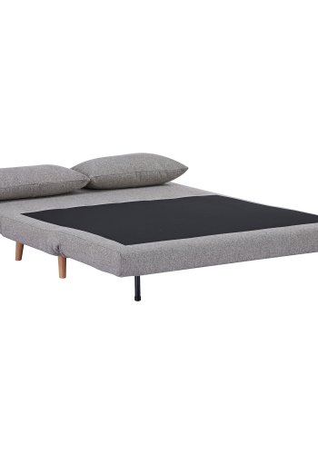 HOUSE NORDIC Marlow 2-seters sovesofa - gr polyester og naturlig tre