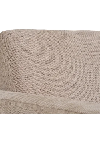 HOUSE NORDIC Kells sovesofa - mrk sand polyester og naturlig tre