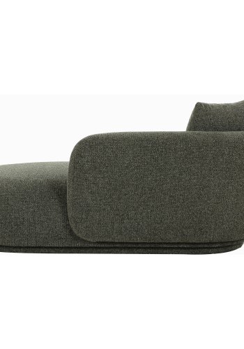 HOUSE NORDIC Mykonos dagseng, med pute - gr�nn chenille polyester