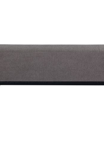 HOUSE NORDIC Swan b&auml;ddsoffa - brun polyester och naturligt tr&auml;