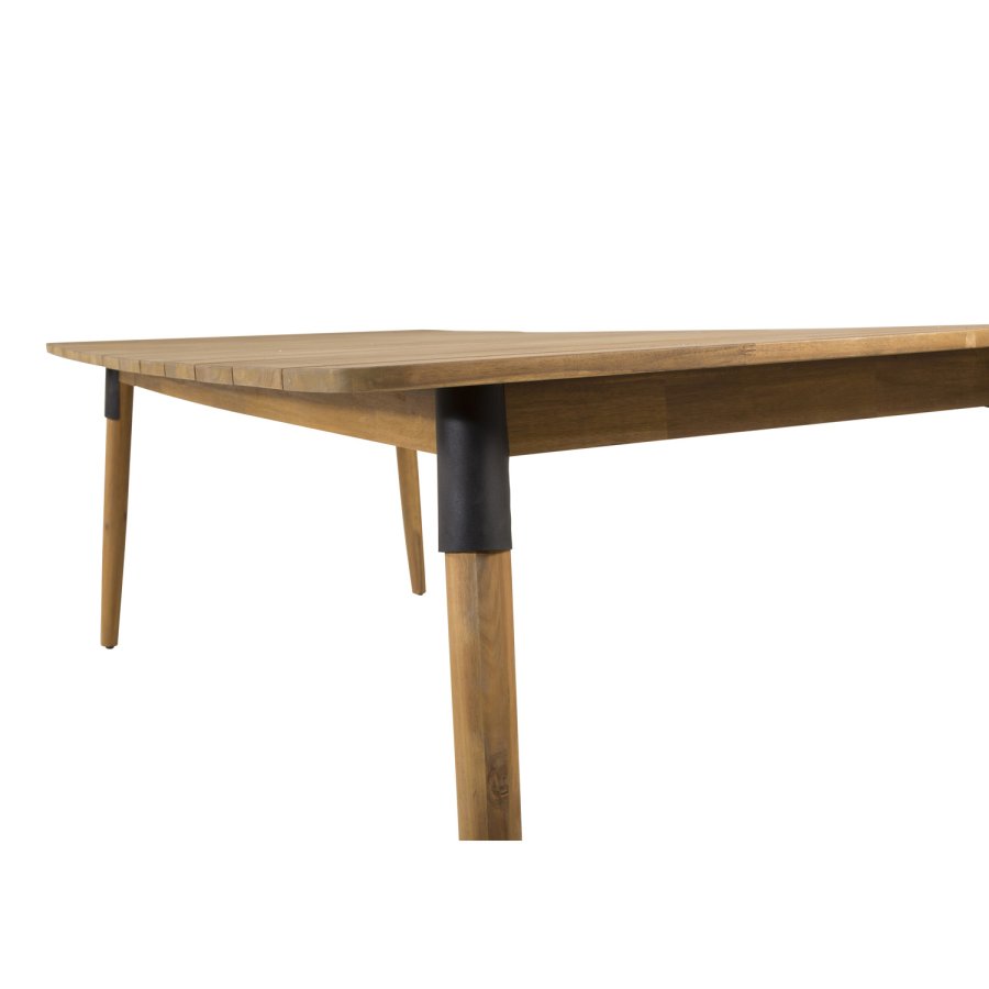 VENTURE DESIGN Julian Gartentisch - braunes Akazienholz (210x100)