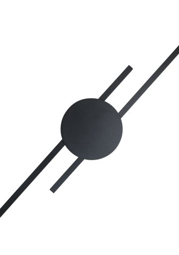 TK Java 2 LED vägglampa - svart metall