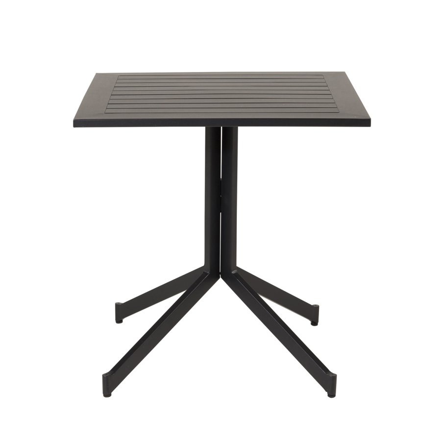 VENTURE DESIGN Way hagebord - svart aluminium (70x70)