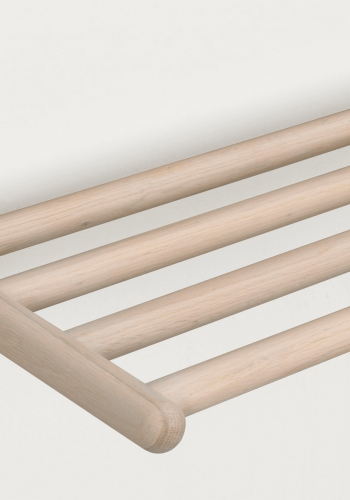 ROWICO rektangulr Milford skohylde - hvidvasket eg (80x33)