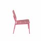 VENTURE DESIGN Lina lenestol, med pute - svart polyester og rosa stl