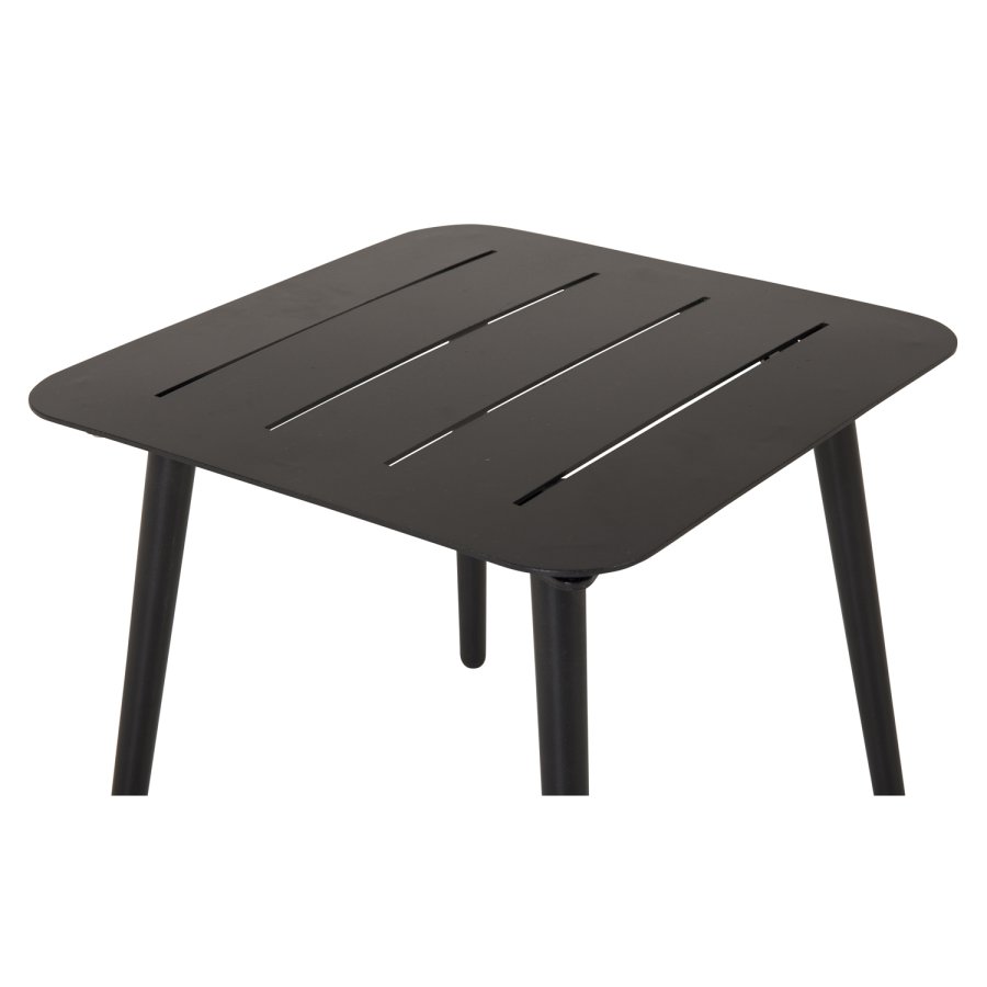 VENTURE DESIGN Lina hagebord - svart stl (40x40)