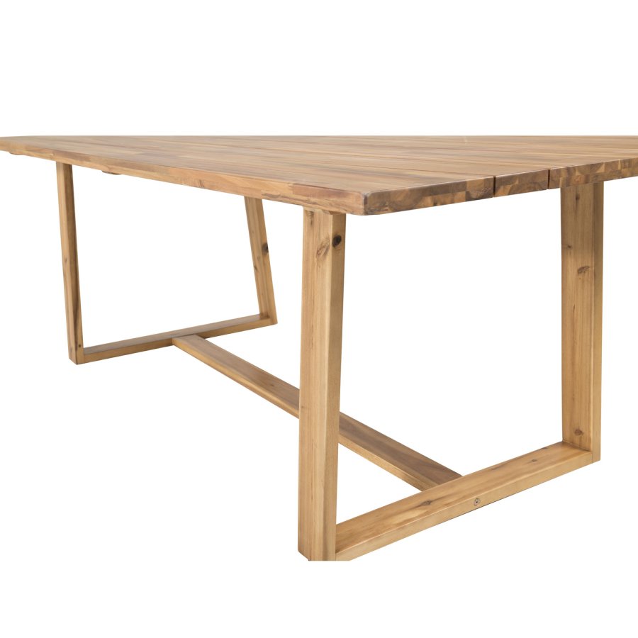 VENTURE DESIGN Plankton hagebord - brunt akasietre (220x100)