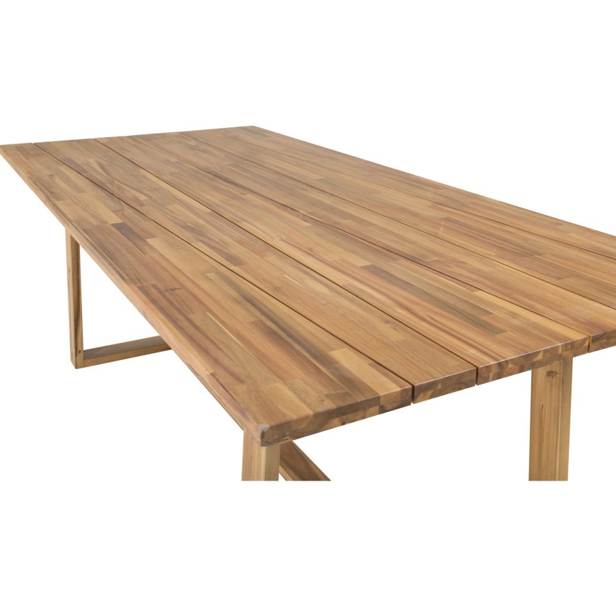 VENTURE DESIGN Plankton hagebord - brunt akasietre (220x100)