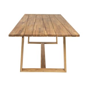 VENTURE DESIGN Plankton havebord - brun akacietr (220x100)