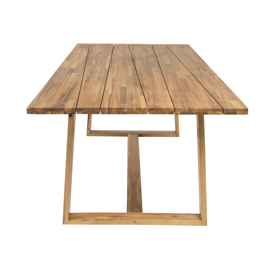 VENTURE DESIGN Plankton hagebord - brunt akasietre (220x100)