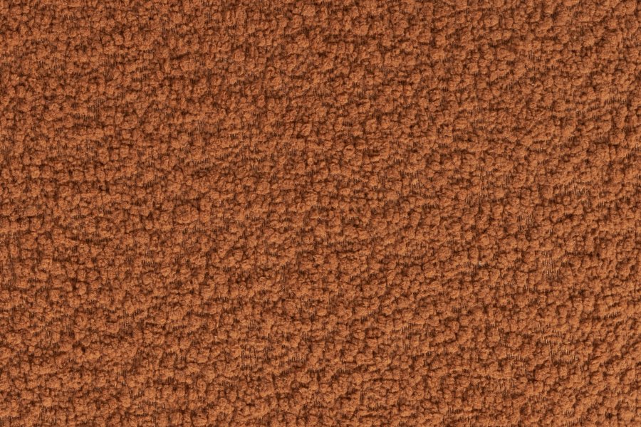 WHITE LABEL LIVING Marcos krakk, rund - rdbrun polyester (40)