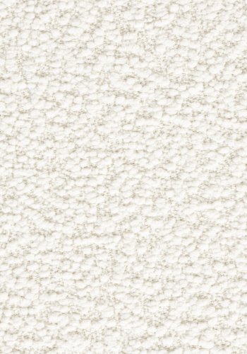 WHITE LABEL LIVING Marcos krakk, rund - hvit polyester (40)