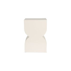 ZUIVER Cones pall, rektangulär - blank beige aluminium (21x30)