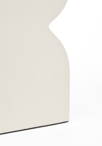 ZUIVER Cones krakk, rektangulr - blank beige aluminium (21x30)