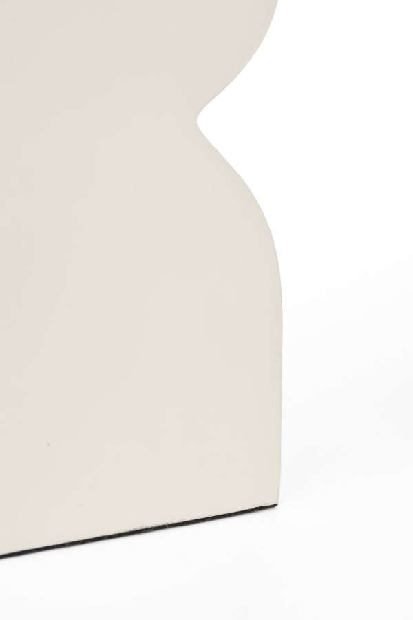 ZUIVER Cones krakk, rektangulr - blank beige aluminium (21x30)