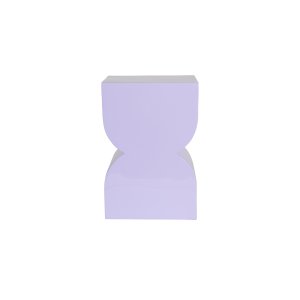 ZUIVER Cones pall, rektangulär - glänsande lila aluminium (21x30)