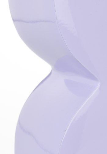 ZUIVER Cones krakk, rektangulr - blank lilla aluminium (21x30)