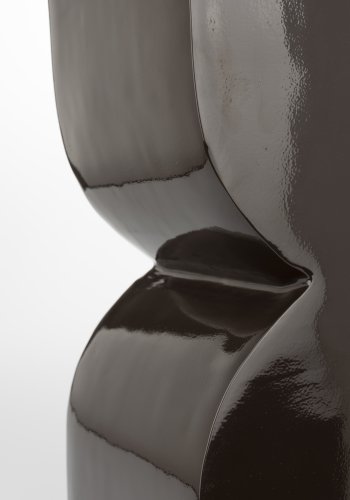 ZUIVER Cones krakk, rektangulr - blank brun aluminium (21x30)