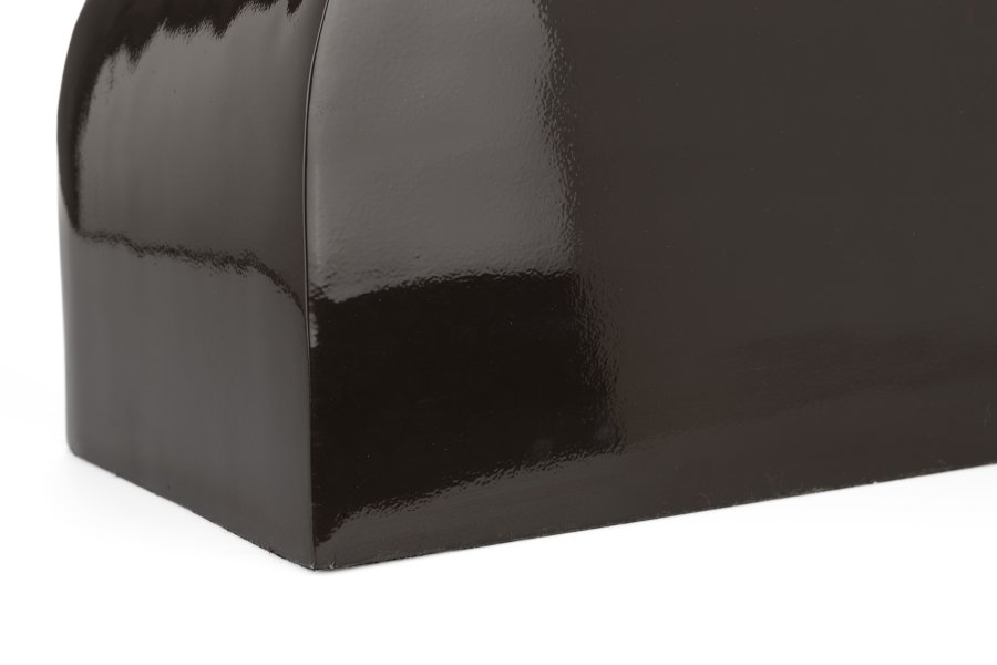 ZUIVER Cones krakk, rektangulr - blank brun aluminium (21x30)