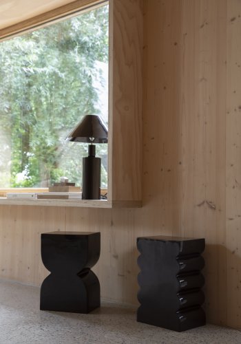 ZUIVER Cones krakk, rektangulr - blank brun aluminium (21x30)