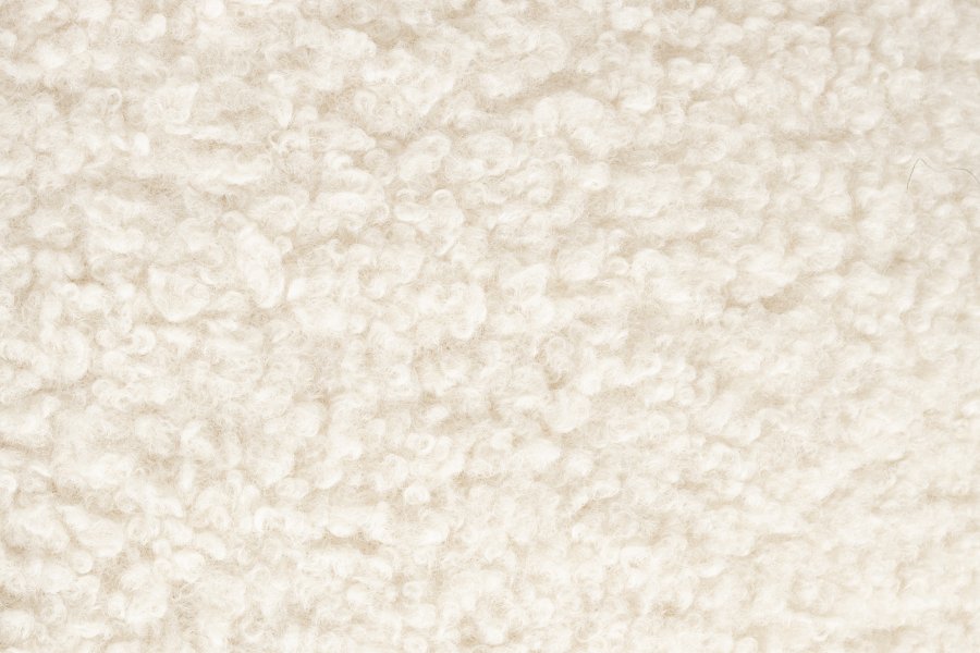 WHITE LABEL LIVING Noxx krakk - hvit polyester (42x42)