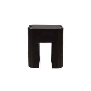 ZUIVER Formpall, fyrkantig - mörkbrunt järn (40x40)