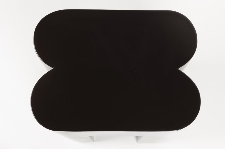 ZUIVER Shape krakk, firkantet - mrkebrunt jern (40x40)