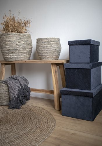 HOUSE NORDIC Barcelona Teak benk - resirkulert teak (90x25)