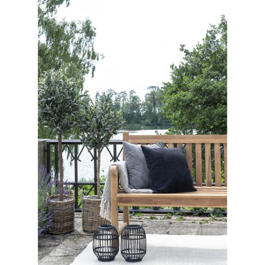 HOUSE NORDIC Cabo hagebenk, med rygg og armlener - naturlig teak