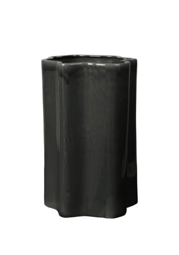 BROSTE COPENHAGEN Sonja Dose - dunkelgrüne Keramik