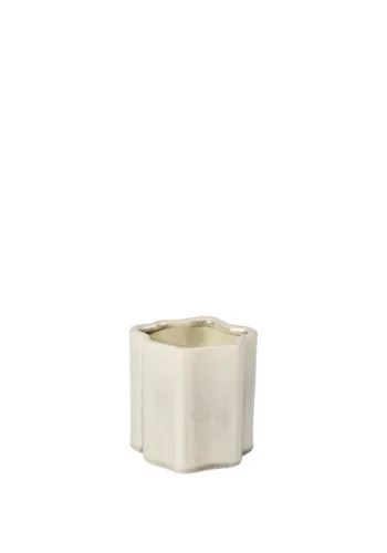 BROSTE COPENHAGEN Sonja Blumentopf – Regentag graue Keramik (H:12)