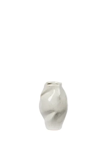 BROSTE COPENHAGEN Susie Vase – graues Steingut für Regentage (H:14)