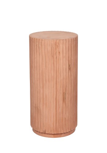 BROSTE COPENHAGEN rundt Rillo sidebord - brun fibersement (38)