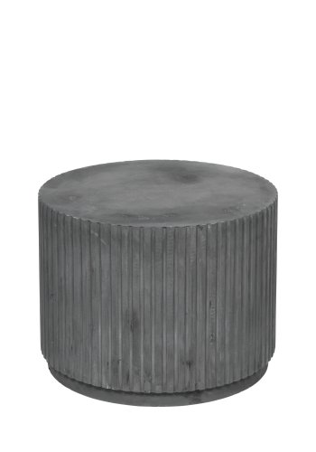 BROSTE COPENHAGEN rundt Rillo salongbord - gr fibersement (56)