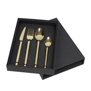 BROSTE COPENHAGEN Tvis Ss bestikst - rose gold titanium (1 st, 4 dele)