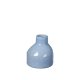 BROSTE COPENHAGEN Silas Vase, rund – Serenity hellblaues Glas