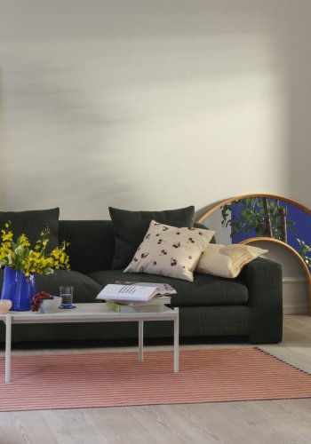 BROSTE COPENHAGEN Billie vase - intens bltt glass