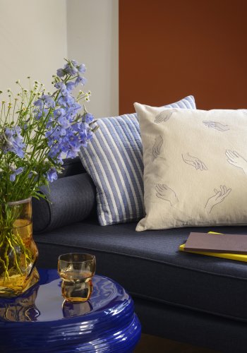 BROSTE COPENHAGEN Ellen vase - hst gullglass