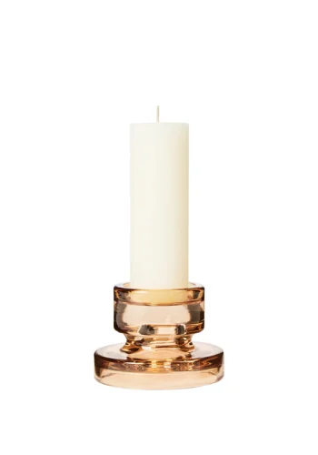 BROSTE COPENHAGEN Petra Kerzenhalter – indisch-braunes Glas (H:8)
