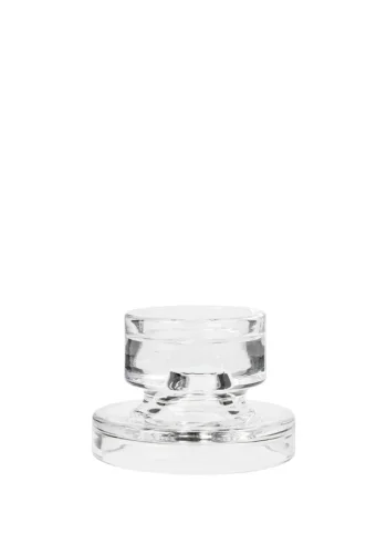 BROSTE COPENHAGEN Petra Kerzenständer – Klarglas (H:8)