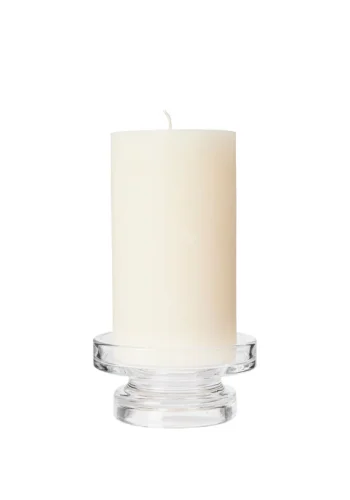 BROSTE COPENHAGEN Petra Kerzenständer – Klarglas (H:6,5)