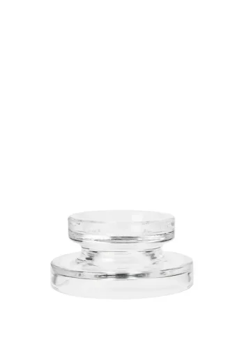 BROSTE COPENHAGEN Petra Kerzenständer – Klarglas (H:6,5)