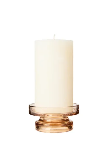 BROSTE COPENHAGEN Petra Kerzenhalter – indisch-braunes Glas (H:6,5)