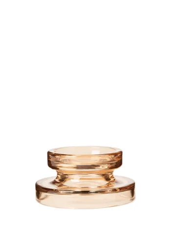 BROSTE COPENHAGEN Petra Kerzenhalter – indisch-braunes Glas (H:6,5)