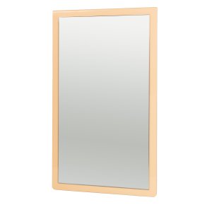 BROSTE COPENHAGEN Tenna vgspejl - spejlglas og dusty peach MDF (78x46)