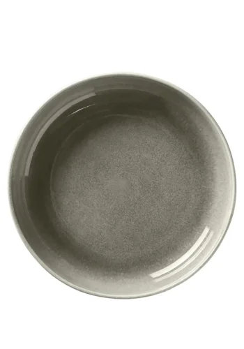 BROSTE COPENHAGEN Nordic Rain Schale, rund – graues Steingut (22,5)