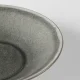 BROSTE COPENHAGEN Nordic Rain tiefer Teller, rund – graues Steinzeug (22,5)