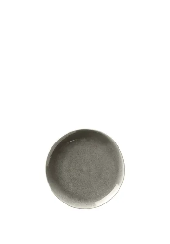 BROSTE COPENHAGEN Nordic Rain Tischset, rund – graues Steingut (15)