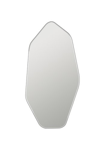 BROSTE COPENHAGEN Ruby Wandspiegel, organisch – Spiegelglas und schwarzes MDF (120 x 60)